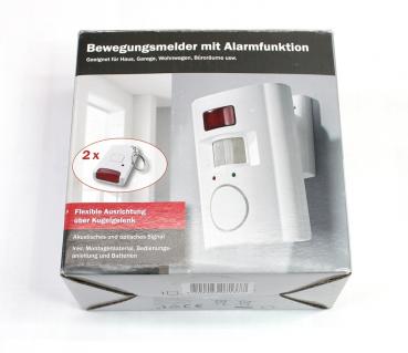 Bewegungsmelder mit Alarmfunktion
